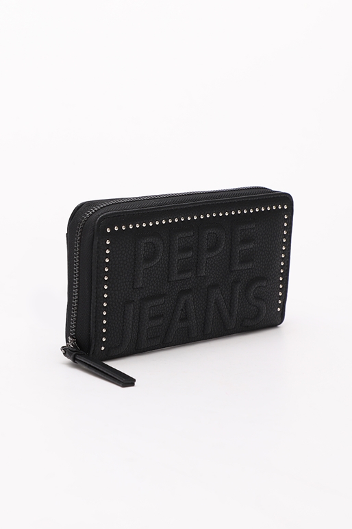PEPE JEANS-Γυναικείο πορτοφόλι PEPE JEANS CLAUDIA WALLET μαύρο