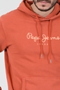 PEPE JEANS-Ανδρική φούτερ μπλούζα PEPE JEANS DARIEL πορτοκαλί