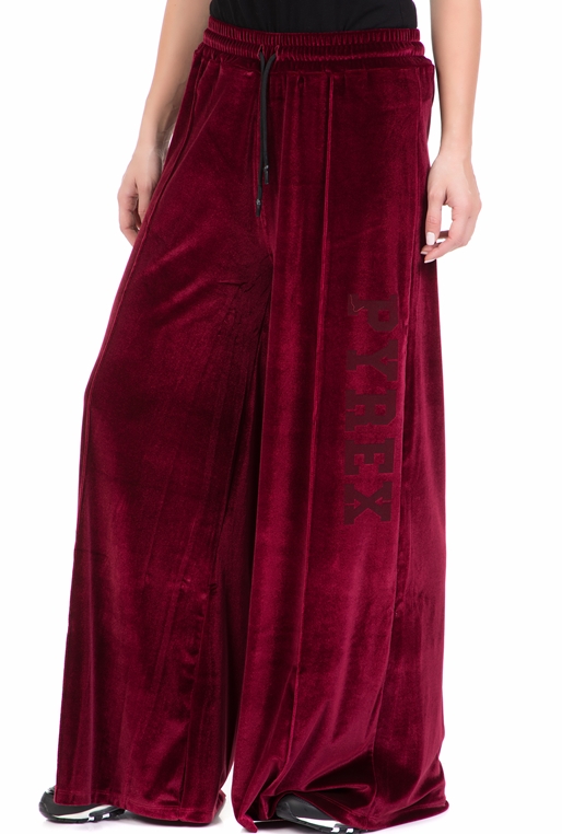 PYREX-Γυναικείο παντελόνι φόρμας PYREX μπορντό