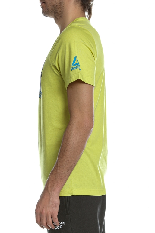 REEBOK-Ανδρικό t-shirt Reebok Classics RC 90s Cali κίτρινο
