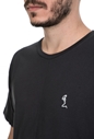RELIGION-Ανδρικό T-shirt FROST RELIGION μαύρο-μπεζ 
