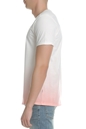 SCOTCH & SODA-Ανδρικό T-shirt SCOTCH & SODA ροζ-λευκό  