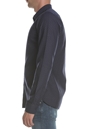 SCOTCH & SODA-Ανδρικό μακρυμάνικο πουκάμισο SCOTCH & SODA σκούρο μπλε