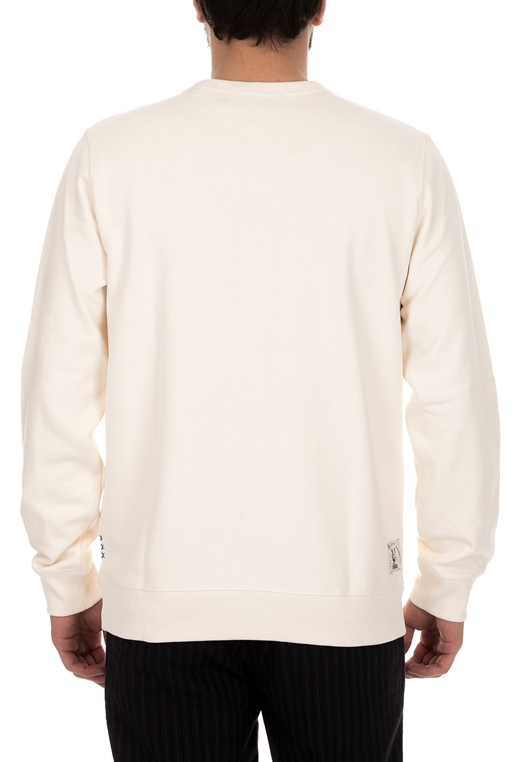 SCOTCH & SODA-Ανδρική φούτερ μπλούζα SCOTCH & SODA λευκή