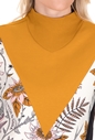 SCOTCH & SODA-Γυναικεία φούτερ μπλούζα SCOTCH & SODA κίτρινη μαύρη