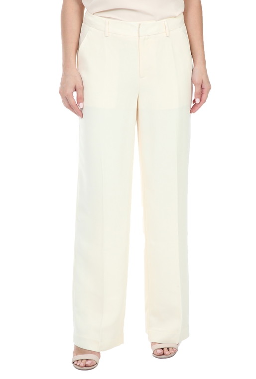 SCOTCH & SODA-Γυναικείο παντελόνι SCOTCH & SODA λευκό