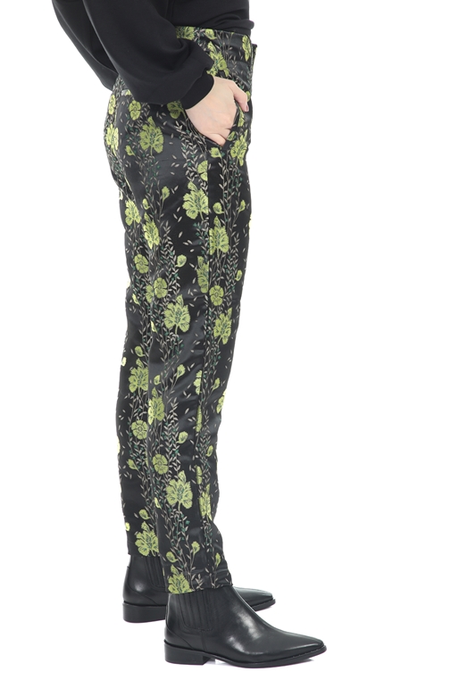 MAISON SCOTCH-Γυναικείο παντελόνι MAISON SCOTCH floral εμπριμέ