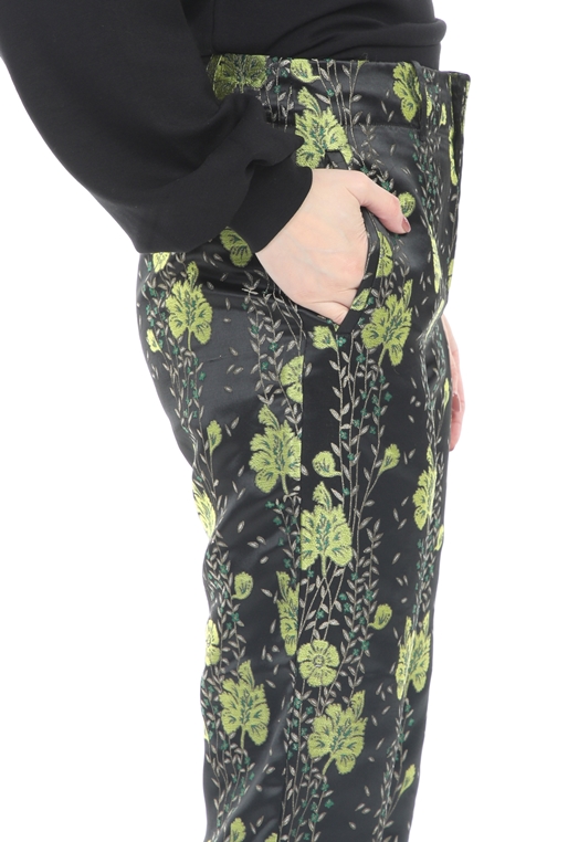 MAISON SCOTCH-Γυναικείο παντελόνι MAISON SCOTCH floral εμπριμέ