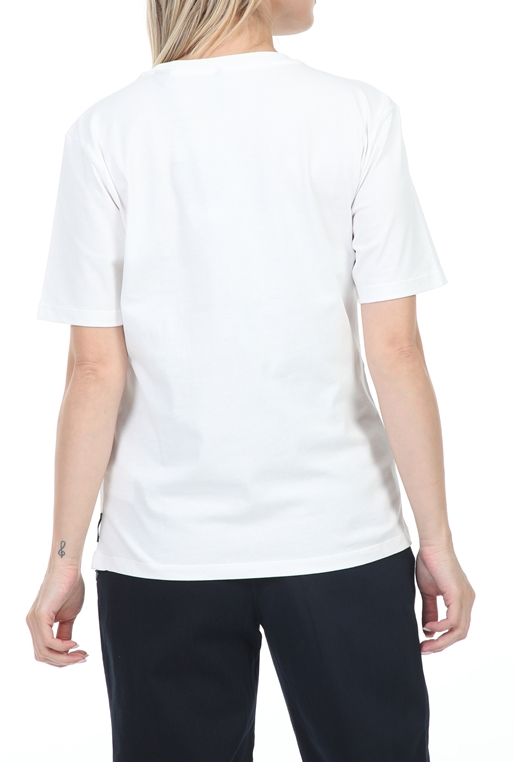 SCOTCH & SODA-Γυναικεία κοντομάνικη μπλούζα SCOTCH & SODA λευκή 