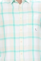 SCOTCH & SODA-Ανδρικό πουκάμισο SCOTCH & SODA RELAXED FIT- Tencel λευκό μπλε