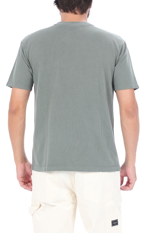 SCOTCH & SODA-Ανδρικό t-shirt SCOTCH & SODA Organic cotton garment-dyed γκρι