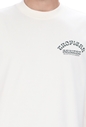 SCOTCH & SODA-Ανδρικό t-shirt SCOTCH & SODA Oversized cotton-jersey artwork λευκό