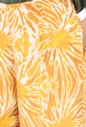 SCOTCH & SODA-Γυναικεία παντελόνα SCOTCH & SODA Printed tie-dye wide leg κίτρινη εκρού
