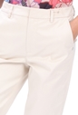SCOTCH & SODA-Γυναικείο chino παντελόνι SCOTCH & SODA Abott λευκό