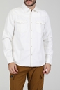SCOTCH & SODA-Ανδρικό jean πουκάμισο SCOTCH & SODA REGULAR FIT - AMS denim western λευκό