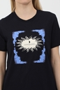 SCOTCH & SODA-Γυναικείο t-shirt SCOTCH & SODA Crewneck with graphic regular μπλε