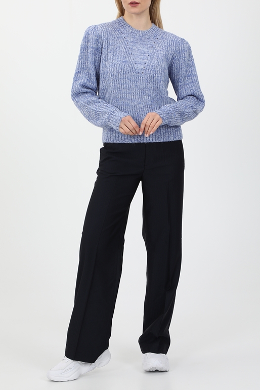 SCOTCH & SODA-Γυναικείο πουλόβερ SCOTCH & SODA Loose fit crewneck pullover κεραμιδί