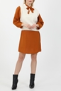 SCOTCH & SODA-Γυναικεία αμάνικη πλεκτή μπλούζα SCOTCH & SODA 164122 Fuzzy knitted slip-over λευκή