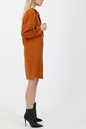 SCOTCH & SODA-Γυναικείο mini φόρεμα SCOTCH & SODA Special sleeved πορτοκαλί