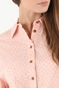 SCOTCH & SODA-Γυναικείο πουκάμισο SCOTCH & SODA 165845 εκρού ροζ