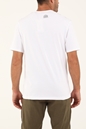SCOTCH & SODA-Ανδρικό t-shirt SCOTCH & SODA Gradient λευκό