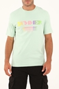 SCOTCH & SODA-Ανδρικό t-shirt SCOTCH & SODA 166069 Gradient πράσινο