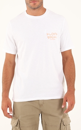 SCOTCH & SODA-Ανδρικό t-shirt SCOTCH & SODA 166070 λευκό