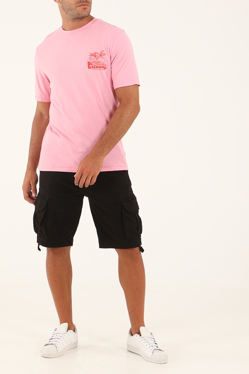 SCOTCH & SODA-Ανδρικό t-shirt SCOTCH & SODA ροζ 