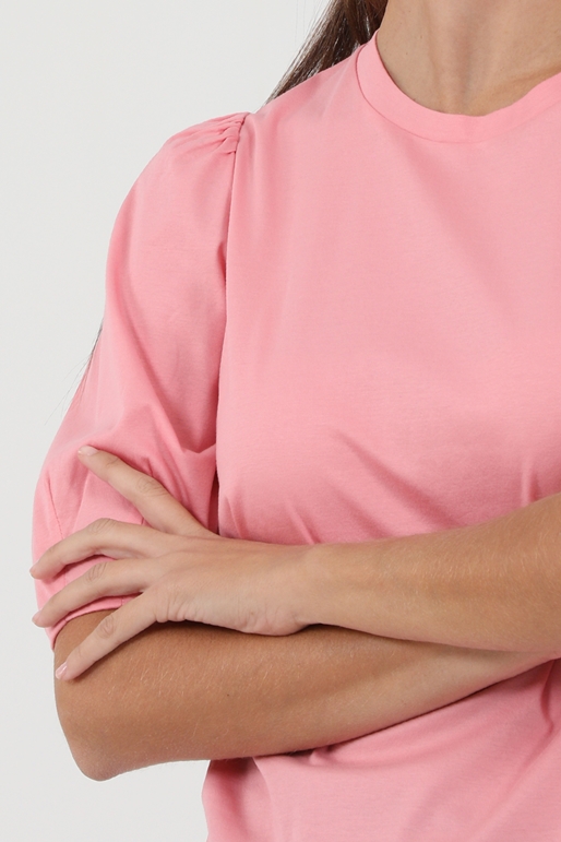 SCOTCH & SODA-Γυναικείο cropped t-shirt SCOTCH & SODA 166193 ροζ