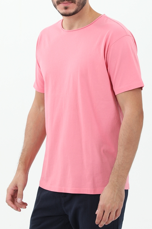 SCOTCH & SODA-Ανδρική μπλούζα SCOTCH & SODA 168610 subtle styling de ροζ