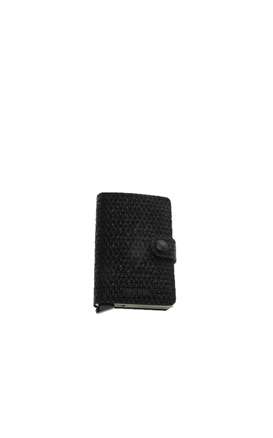 SECRID-Δερμάτινο πορτοφόλι SECRID Miniwallet Diamod μαύρο