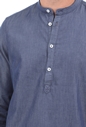 SSEINSE-Ανδρικό πουκάμισο SSEINSE CORENANA μπλε