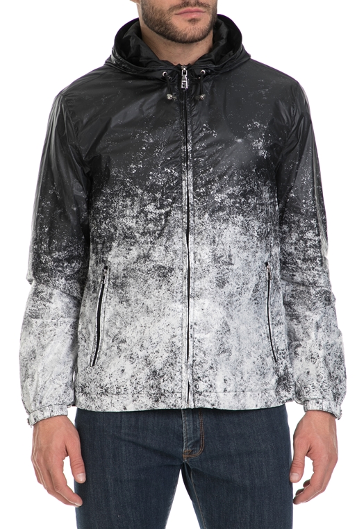 SSEINSE-Ανδρικό jacket SSEINSE μαύρο λευκό