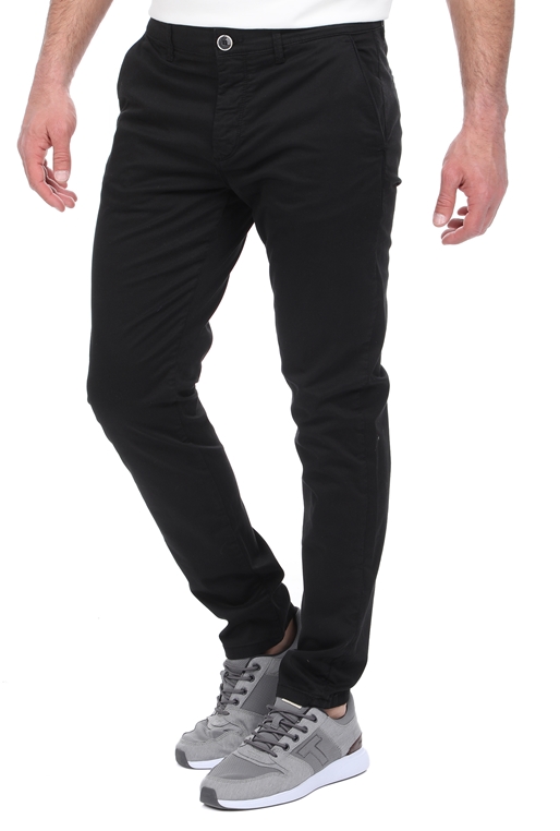 SSEINSE-Ανδρικό παντελόνι chino SSEINSE μαύρο