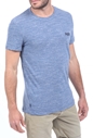 SUPERDRY-Ανδρικό t-shirt SUPERDRY OL VINTAGE μπλε