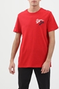 SUPERDRY-Ανδρική μπλούζα SUPERDRY VL SOURCE TEE κόκκινη