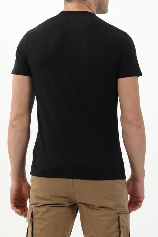 SUPERDRY-Ανδρική μπλούζα SUPERDRY VINTAGE μαύρη