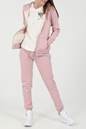 SUPERDRY-Γυναικεία φούτερ ζακέτα SUPERDRY OVIN VINTAGE LOGO EMB ZIPHOOD ροζ
