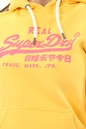 SUPERDRY-Γυναικεία φούτερ μπλούζα SUPERDRY SD0APW2011139A000000 VL AC κίτρινη