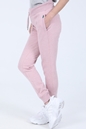 SUPERDRY-Γυναικείο παντελόνι φόρμας SUPERDRY OVIN VINTAGE LOGO EMB JOGGER ροζ