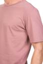 THE PROJECT GARMENTS- Ανδρική κοντομάνικη μπλούζα THE PROJECT GARMENTS ροζ-μοβ