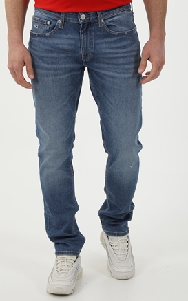TOMMY HILFIGER-Ανδρικό jean παντελόνι TOMMY HILFIGER SCANTON SLIM BE737 μπλε