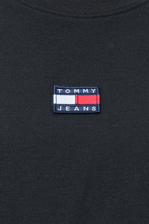 TOMMY HILFIGER-Γυναικείο t-shirt TOMMY HILFIGER TJW TOMMY CENTER BADGE TEE μαύρο