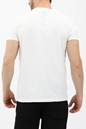 TRUSSARDI-Ανδρικό t-shirt TRUSSARDI LOGO JERSEY 24 λευκό