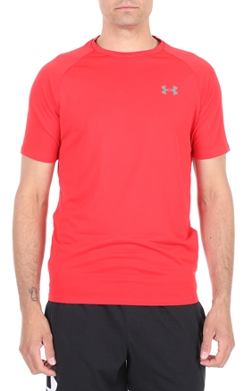 UNDER ARMOUR-Ανδρικό t-shirt UNDER ARMOUR Tech 2.0 SS κόκκινο