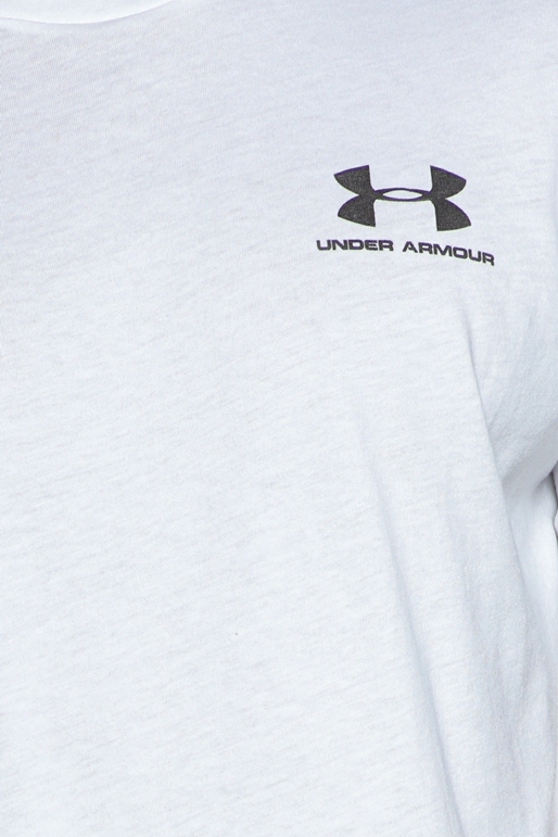 UNDER ARMOUR-Ανδρικό αθλητικό t-shirt UNDER ARMOUR SPORTSTYLE λευκό