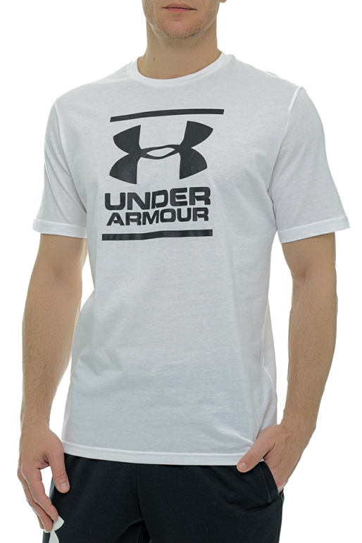 UNDER ARMOUR-Ανδρικό t-shirt UNDER ARMOUR GL Foundation λευκό