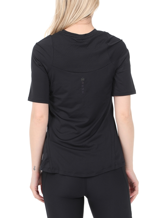 UNDER ARMOUR-Γυναικεία μπλούζα UNDER ARMOUR Rush SS μαύρη