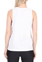 UNDER ARMOUR-Γυναικεία αμάνικη μπλούζα UNDER ARMOUR SPORTSTYLE GRAPHIC MUS λευκή