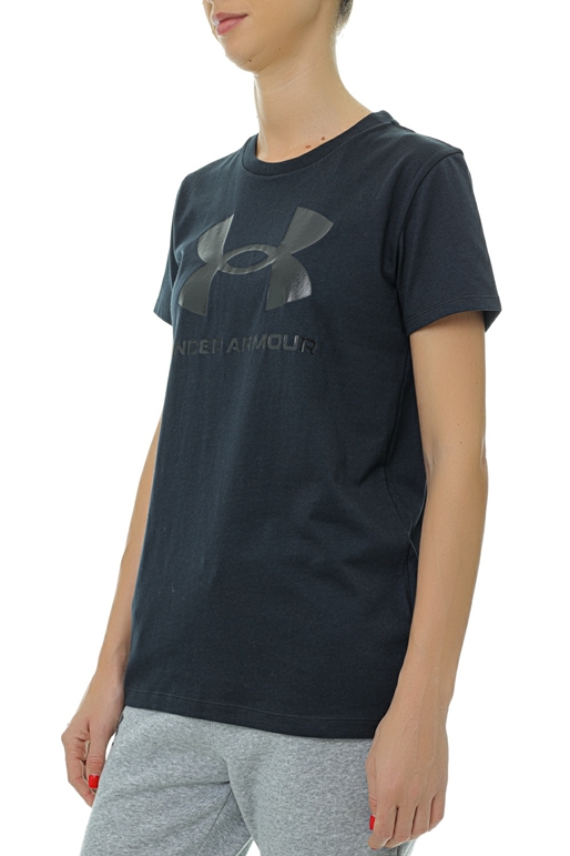 UNDER ARMOUR-Γυναικείο t-shirt UNDER ARMOUR 1356305 12458170 Live Sportstyle Graph μπλε